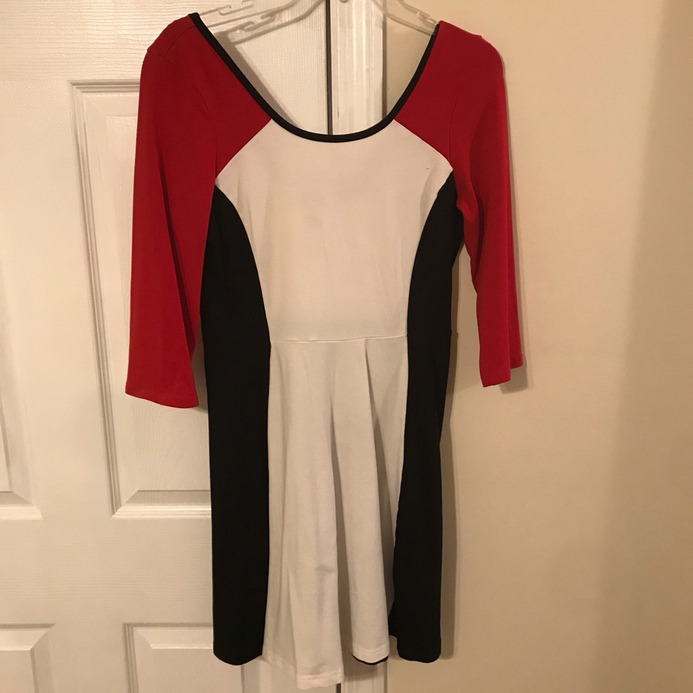 Express Color Block Dress